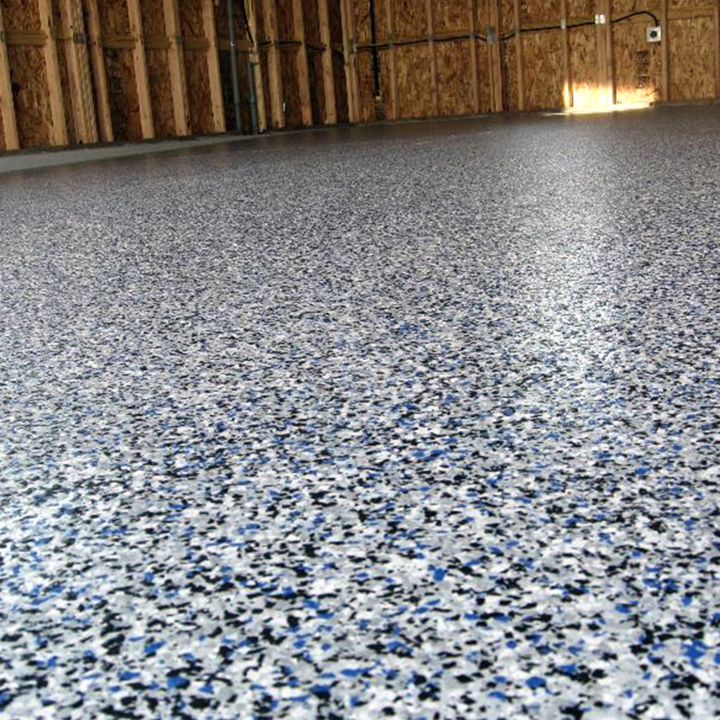 Epoxy Chip Garage Floor - Flooring Ideas